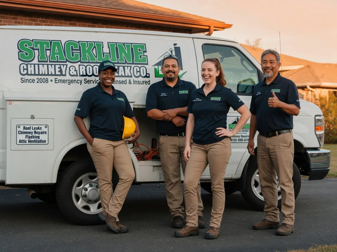Chimney flashing repair company in Dallas, WI